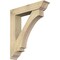 Ekena Millwork Imperial Traditional Rough Sawn Bracket w/ Offset Brace, Douglas Fir, 8"W x 38"D x 44"H BKT0806X38X44IMP01RDF - alternate 1